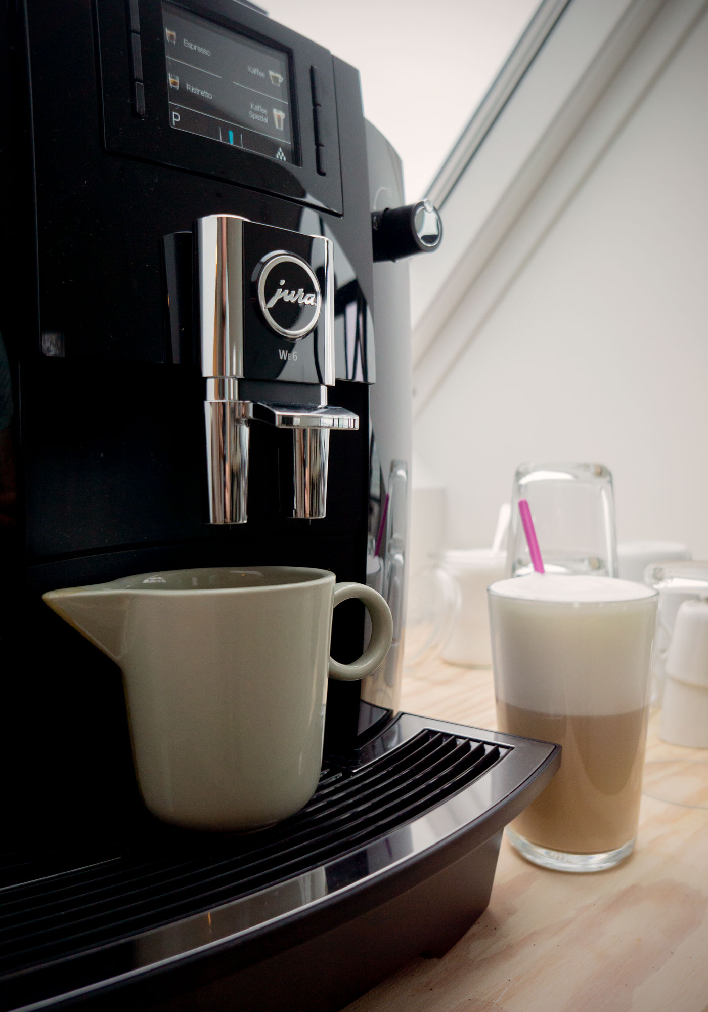Kaffeemaschine im Seminarraum